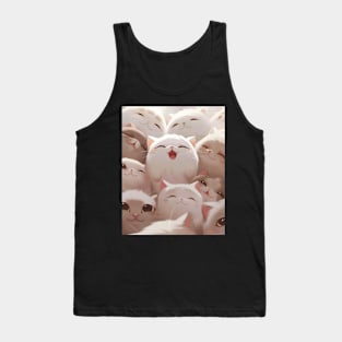 Kawaii Little Cats Tank Top